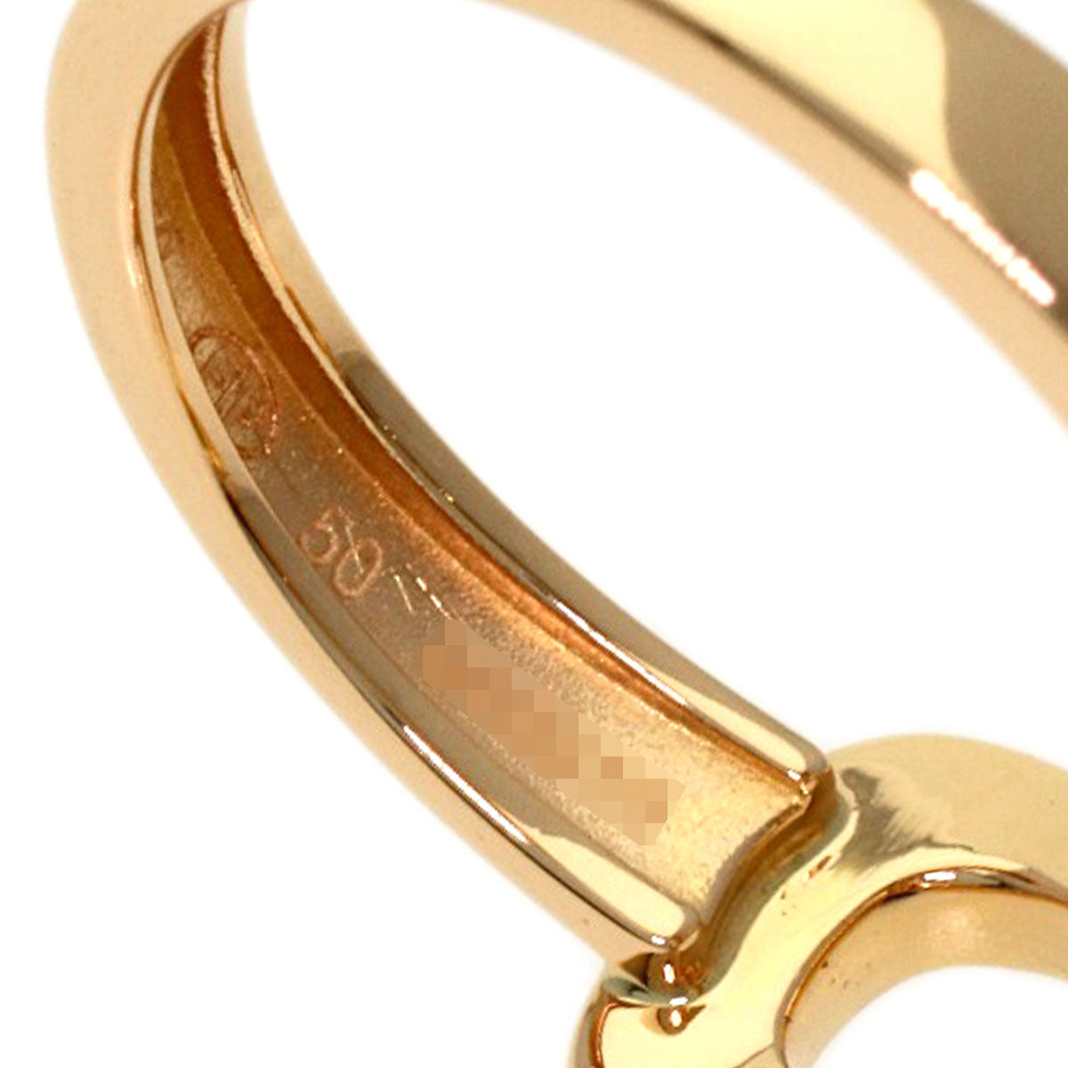 FRED Force 10 Medium Diamond #50 Ring K18 Pink Gold Ladies [Used]