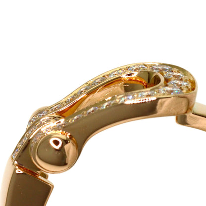 FRED Force 10 Medium Diamond #50 Ring K18 Pink Gold Ladies [Used]