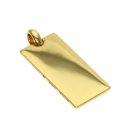 BVLGARI ingot Pendant top K18 Yellow Gold Ladies [Used]