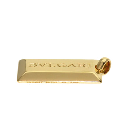 BVLGARI ingot Pendant top K18 Yellow Gold Ladies [Used]