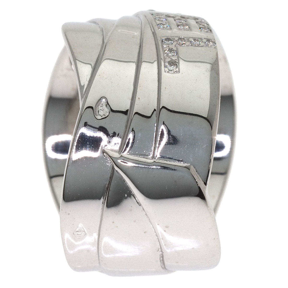 CHANEL Boldick Diamond Ring K18 White Gold Ladies [Used]