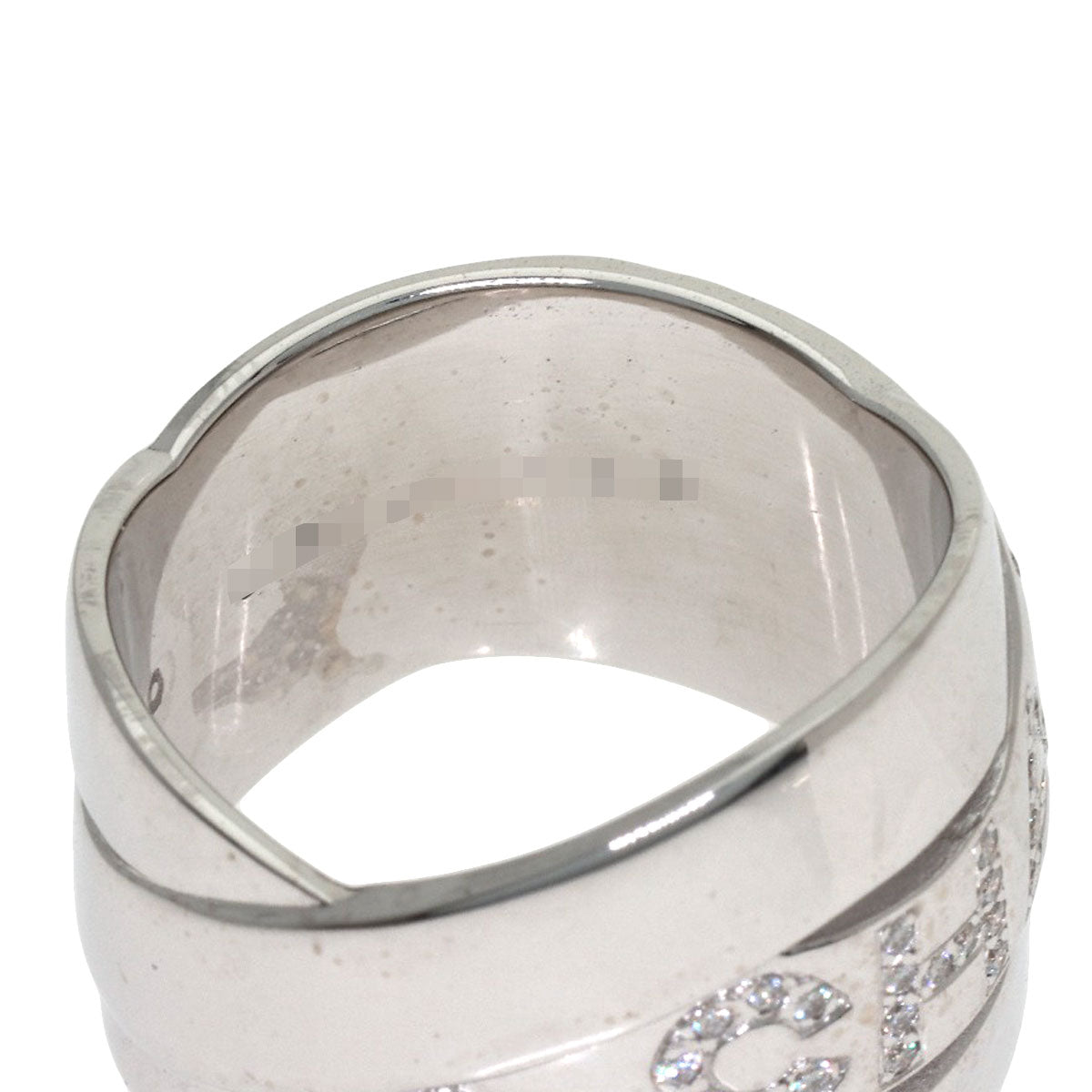 CHANEL Boldick Diamond Ring K18 White Gold Ladies [Used]