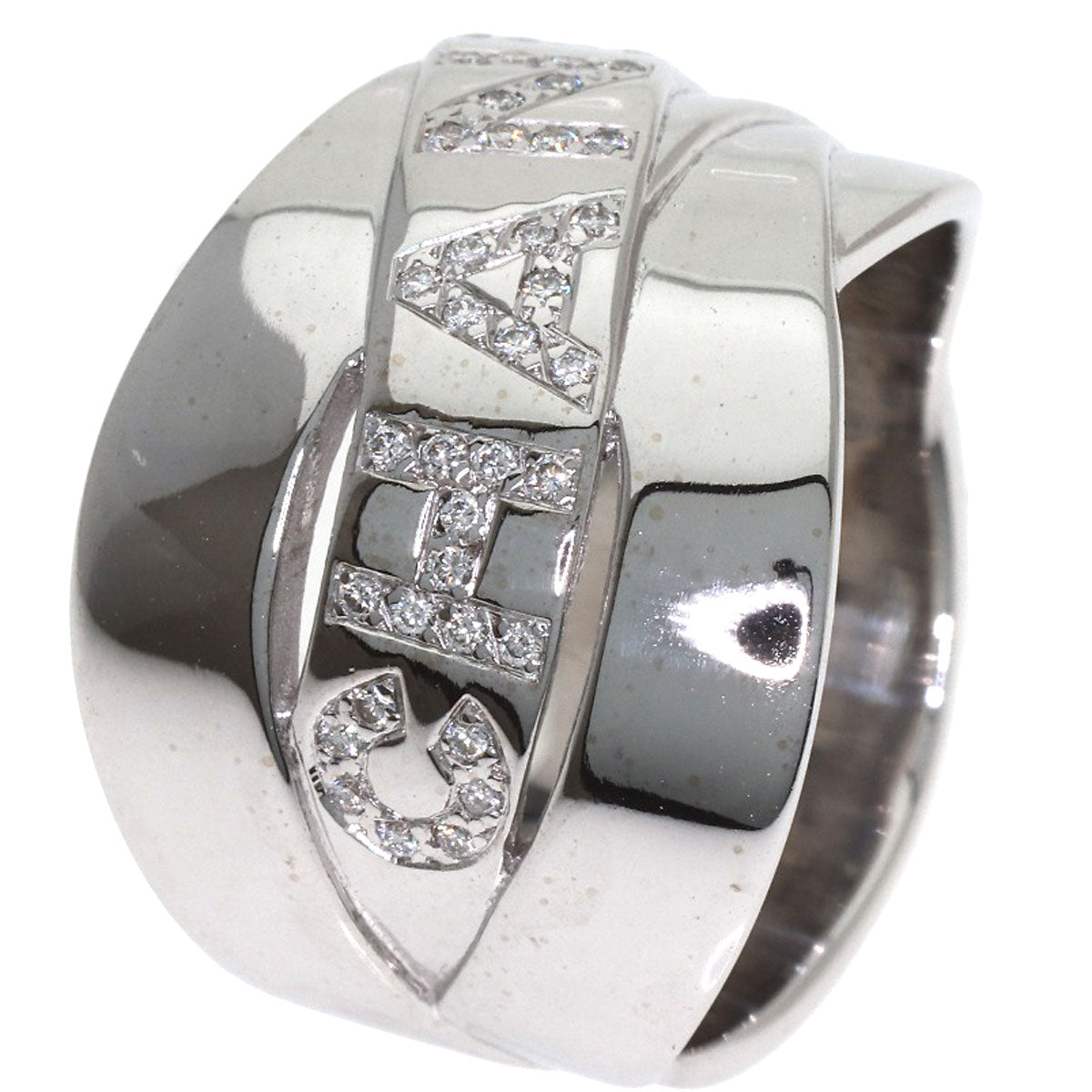 CHANEL Boldick Diamond Ring K18 White Gold Ladies [Used]
