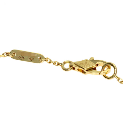 Van Cleef & Arpels Sweet Papillon Shell Bracelet K18 Yellow Gold Ladies [Used]
