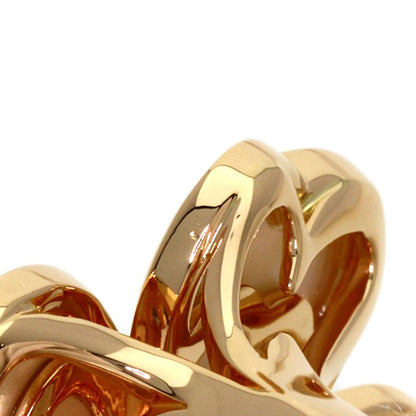 Van Cleef & Arpels Cosmos Medium Diamond Shell #50 Ring K18 Pink Gold Ladies [Used]