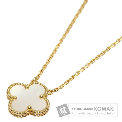 Van Cleef & Arpels Vintage alhambra Necklace K18 Yellow Gold Ladies [Used]