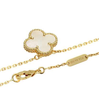Van Cleef & Arpels Vintage alhambra Necklace K18 Yellow Gold Ladies [Used]