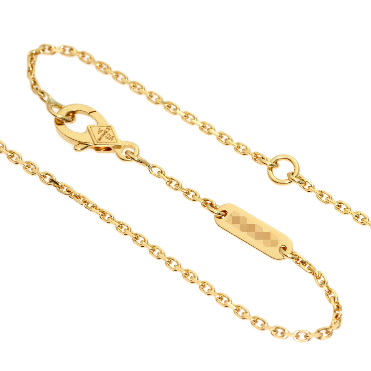 Van Cleef & Arpels Vintage alhambra Necklace K18 Yellow Gold Ladies [Used]