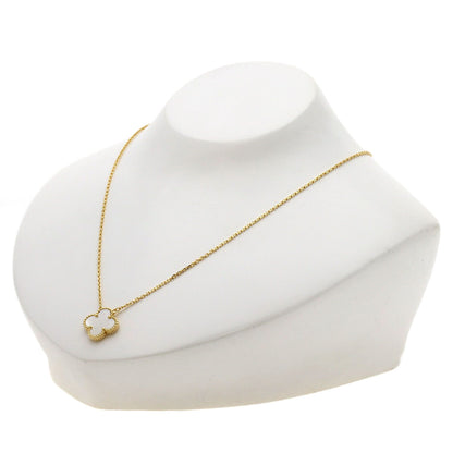 Van Cleef & Arpels Vintage alhambra Necklace K18 Yellow Gold Ladies [Used]