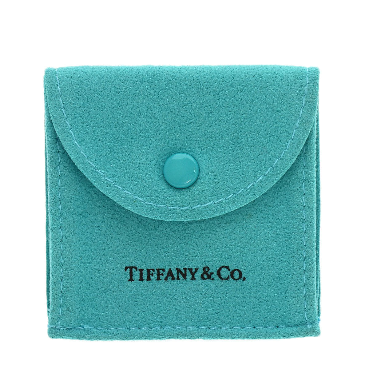 TIFFANY&Co. Dolphin Diamond Sapphire Brooch K18 Yellow Gold Ladies [Used]