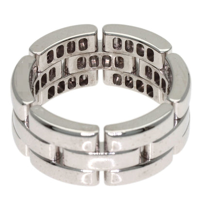 CARTIER PANTHERE Diamond #50 Ring K18 White Gold Ladies [Used]