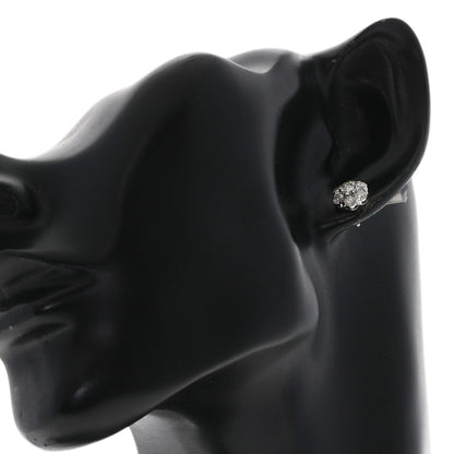 Van Cleef & Arpels Fleurette Small Diamond earring K18 White Gold Ladies [Used]