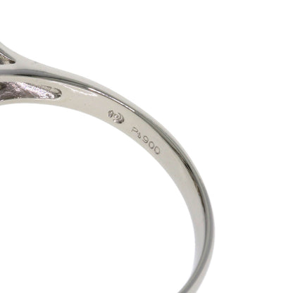 TASAKI Black Pearl Pearl Diamond Ring Platinum PT900 Ladies [Used]
