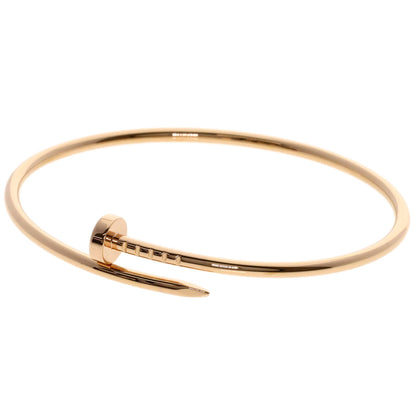 CARTIER Just Uncle SM # 17 Bracelet K18 Pink Gold Ladies [Used]