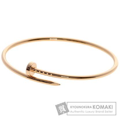 CARTIER Just Uncle SM # 17 Bracelet K18 Pink Gold Ladies [Used]