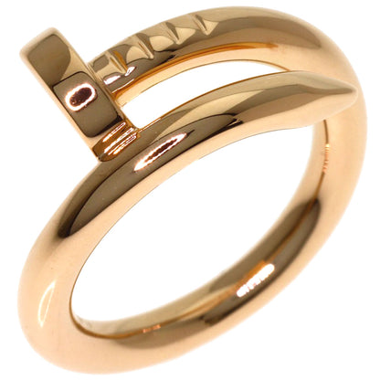CARTIER Juste un Clou Classic Model #48 Ring K18 Pink Gold Ladies [Used]