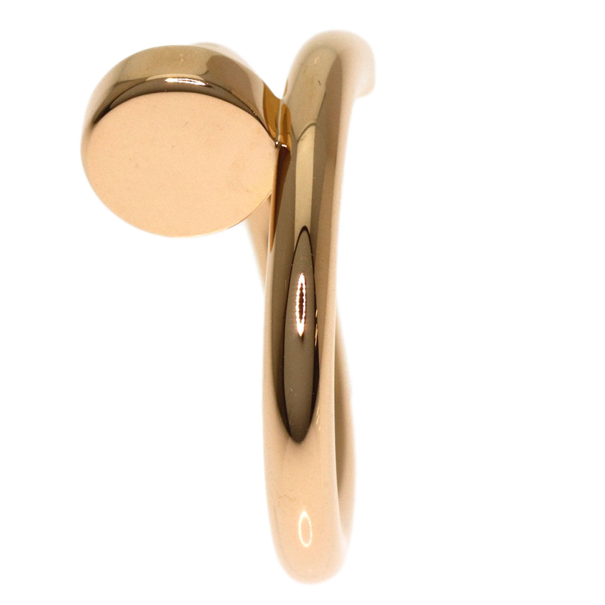 CARTIER Juste un Clou Classic Model #48 Ring K18 Pink Gold Ladies [Used]