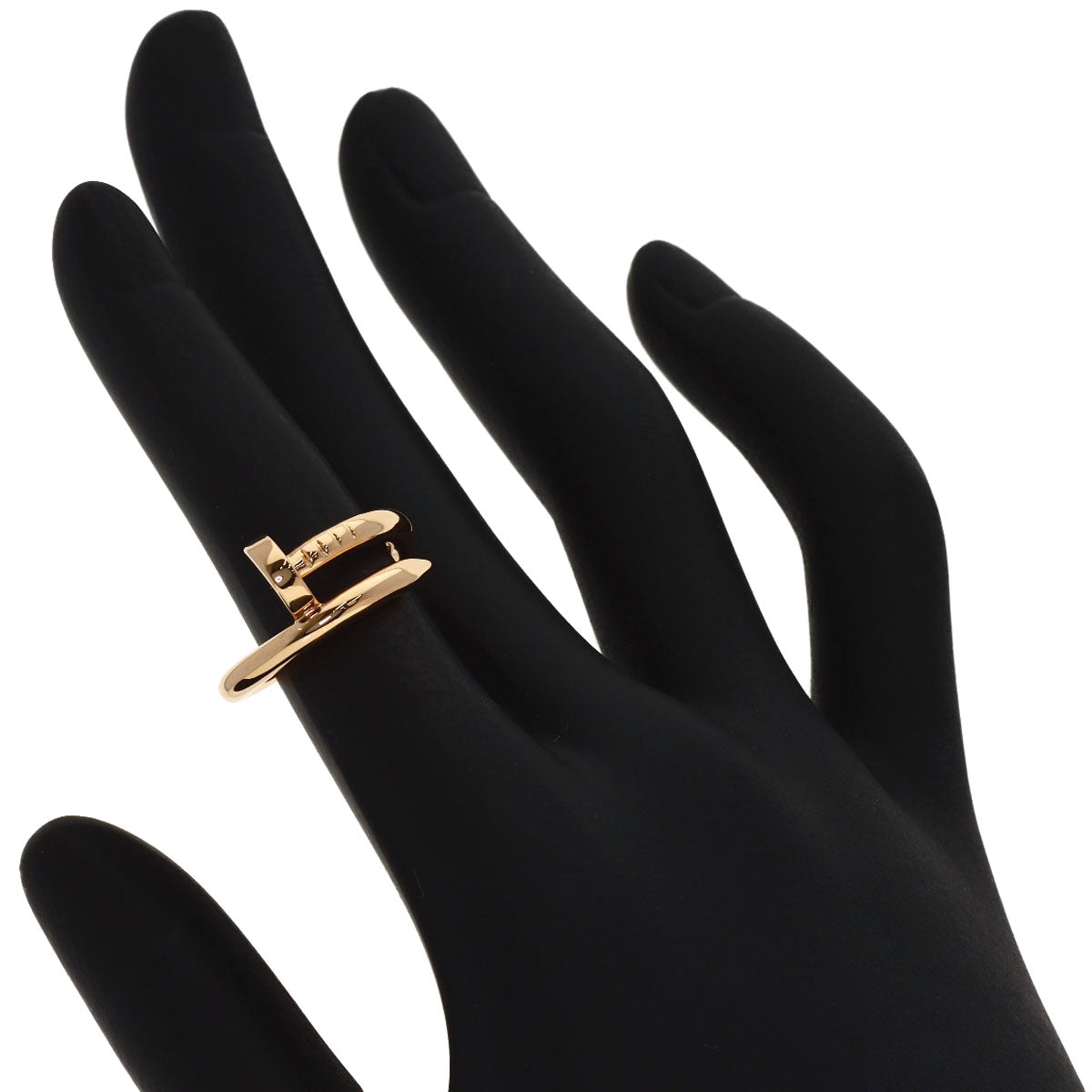 CARTIER Juste un Clou Classic Model #48 Ring K18 Pink Gold Ladies [Used]