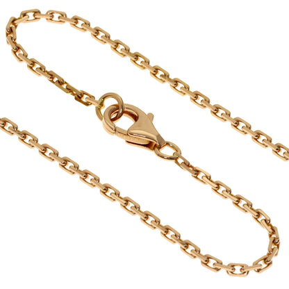 CARTIER Love Circle 3P Diamond Necklace K18 Pink Gold Ladies [Used]
