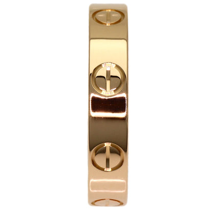 CARTIER mini love ring #50 Ring K18 Pink Gold Ladies [Used]