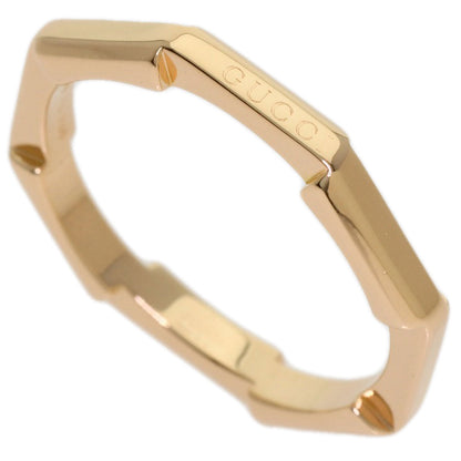 GUCCI Link to Love #13 Ring K18 Pink Gold Ladies [Used]