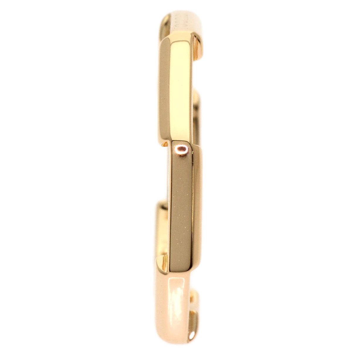 GUCCI Link to Love #13 Ring K18 Pink Gold Ladies [Used]