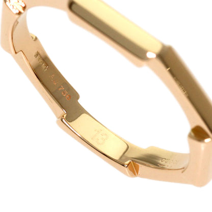 GUCCI Link to Love #13 Ring K18 Pink Gold Ladies [Used]