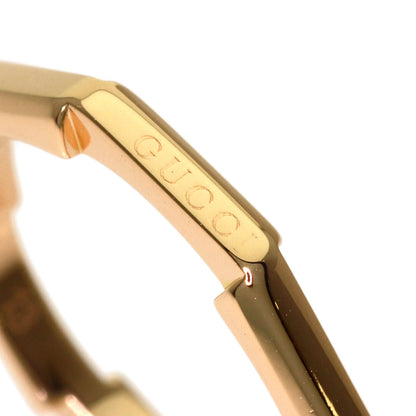GUCCI Link to Love #13 Ring K18 Pink Gold Ladies [Used]