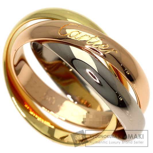 CARTIER Trinity #50 Ring K18 Yellow Gold K18 White GoldLadies [Used]