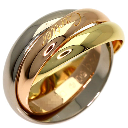 CARTIER Trinity #50 Ring K18 Yellow Gold K18 White GoldLadies [Used]