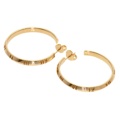 TIFFANY&Co. Atlas X Hoop earring K18 Pink Gold Ladies [Used]