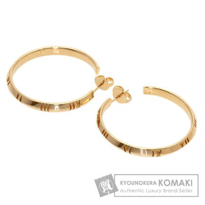 TIFFANY&Co. Atlas X Hoop earring K18 Pink Gold Ladies [Used]
