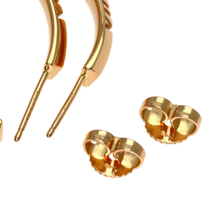 TIFFANY&Co. Atlas X Hoop earring K18 Pink Gold Ladies [Used]