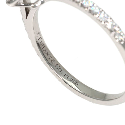 TIFFANY&Co. Soleste Pear-Shaped Diamond Ring Platinum PT950 Ladies [Used]