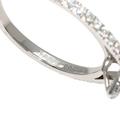 TIFFANY&Co. Soleste Pear-Shaped Diamond Ring Platinum PT950 Ladies [Used]