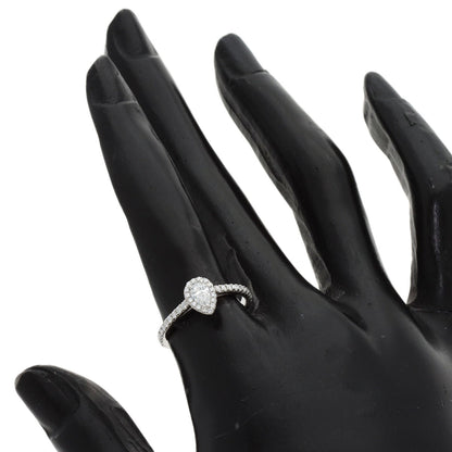 TIFFANY&Co. Soleste Pear-Shaped Diamond Ring Platinum PT950 Ladies [Used]
