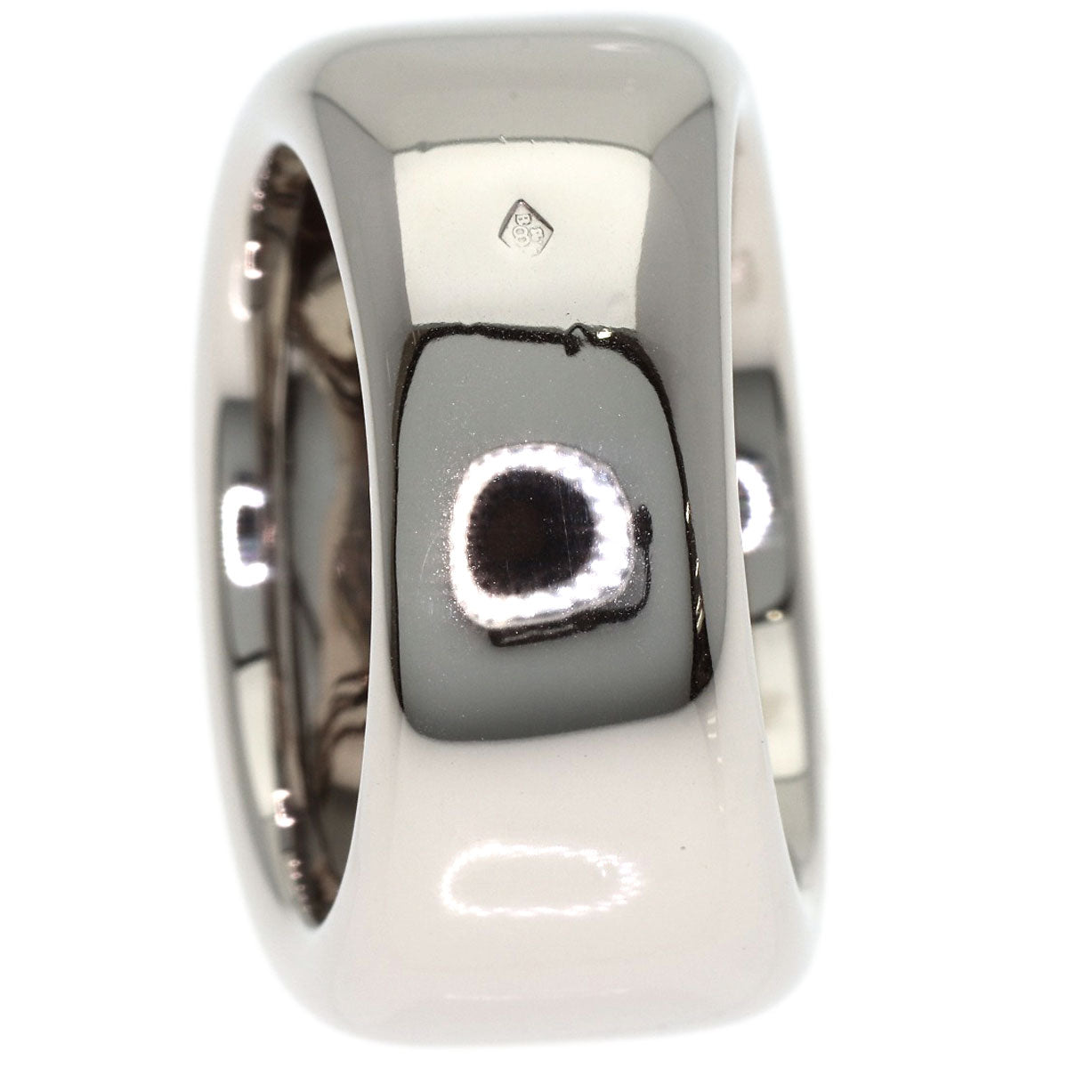CARTIER Nouvelle Vague #51 Ring K18 White Gold Ladies [Used]