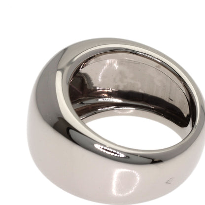 CARTIER Nouvelle Vague #51 Ring K18 White Gold Ladies [Used]