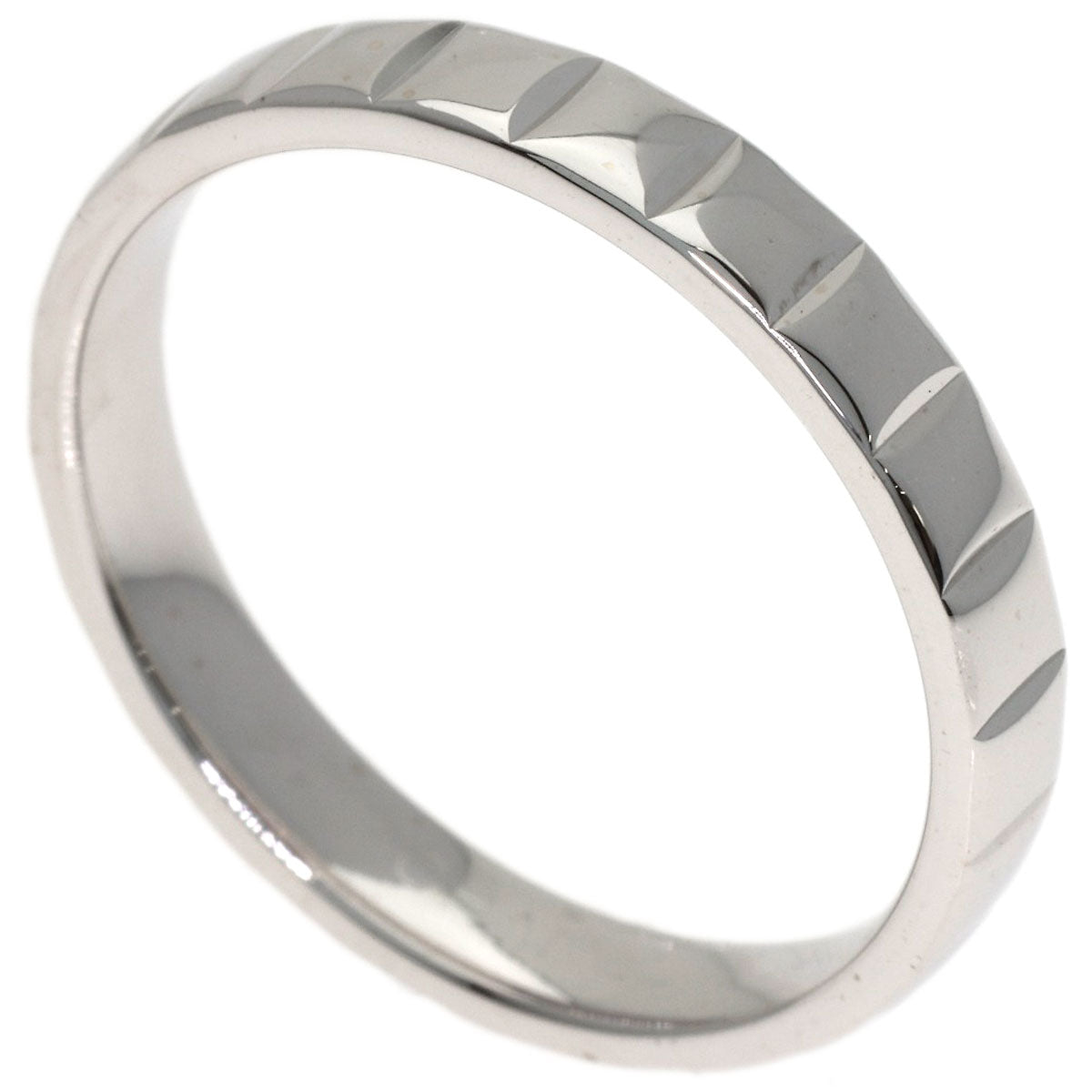 CHANEL Chocolat Ring K18 White Gold Ladies [Used]