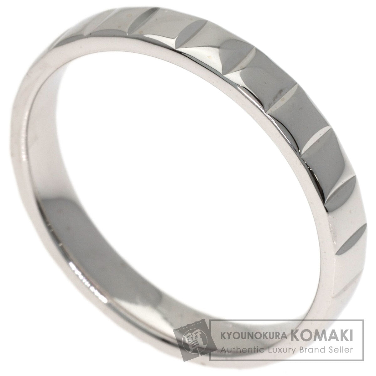 CHANEL Chocolat Ring K18 White Gold Ladies [Used]