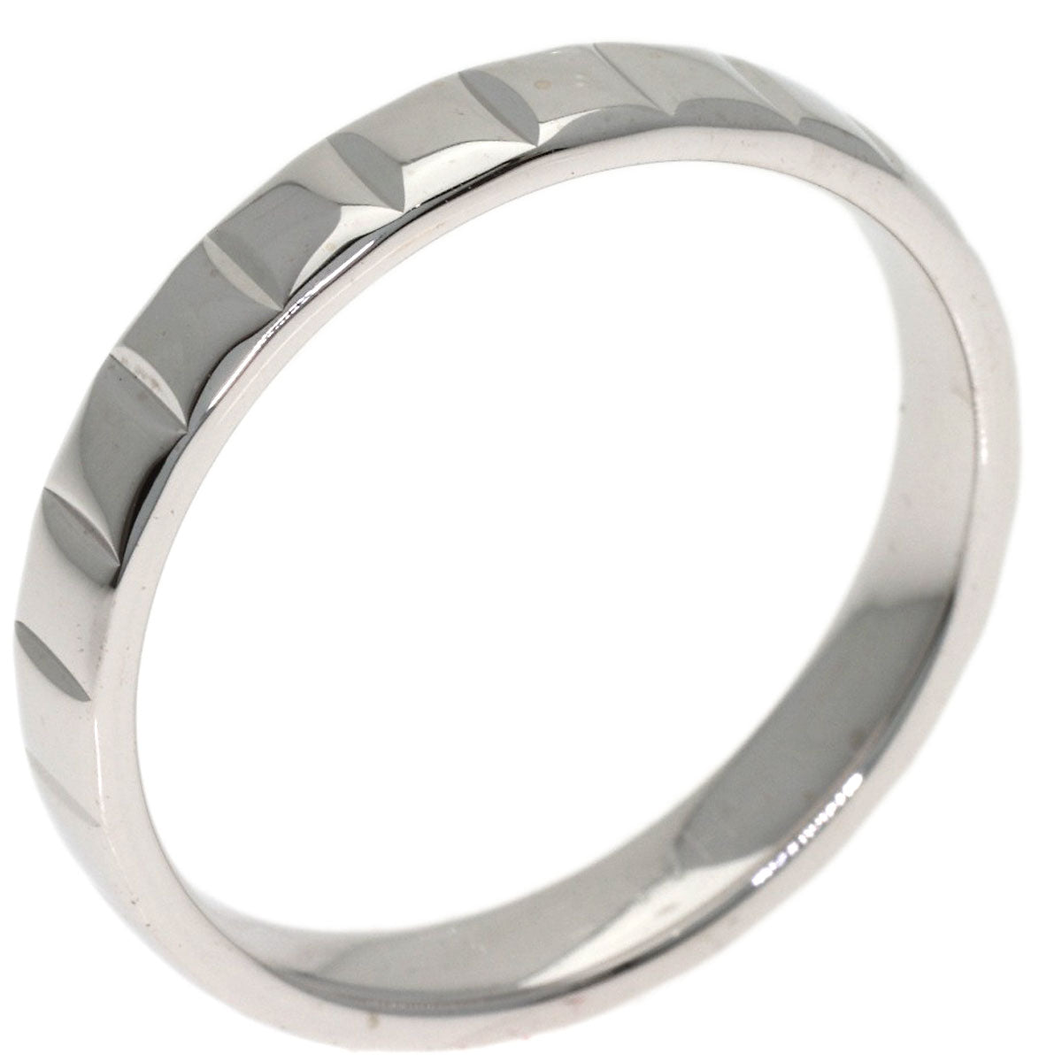 CHANEL Chocolat Ring K18 White Gold Ladies [Used]