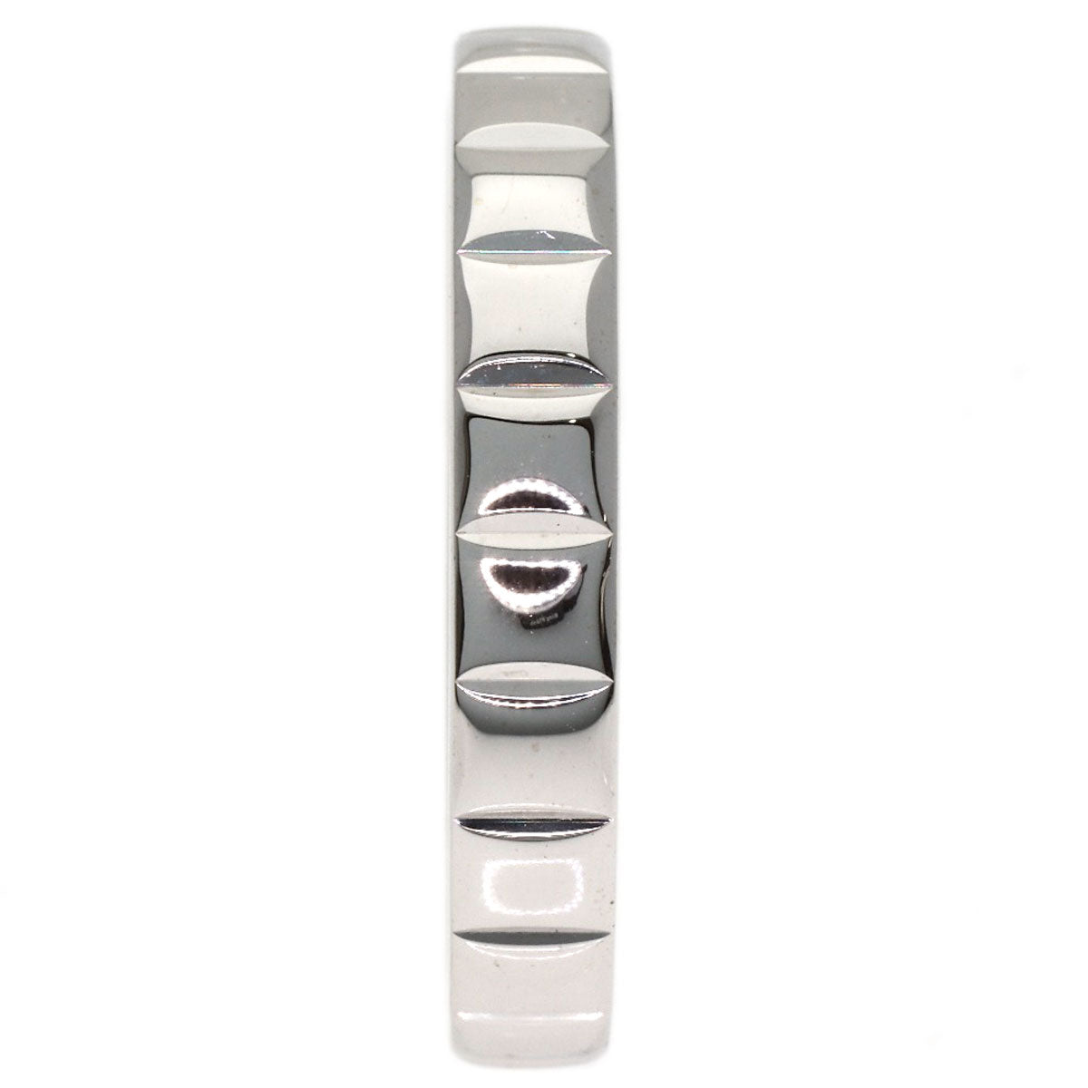 CHANEL Chocolat Ring K18 White Gold Ladies [Used]