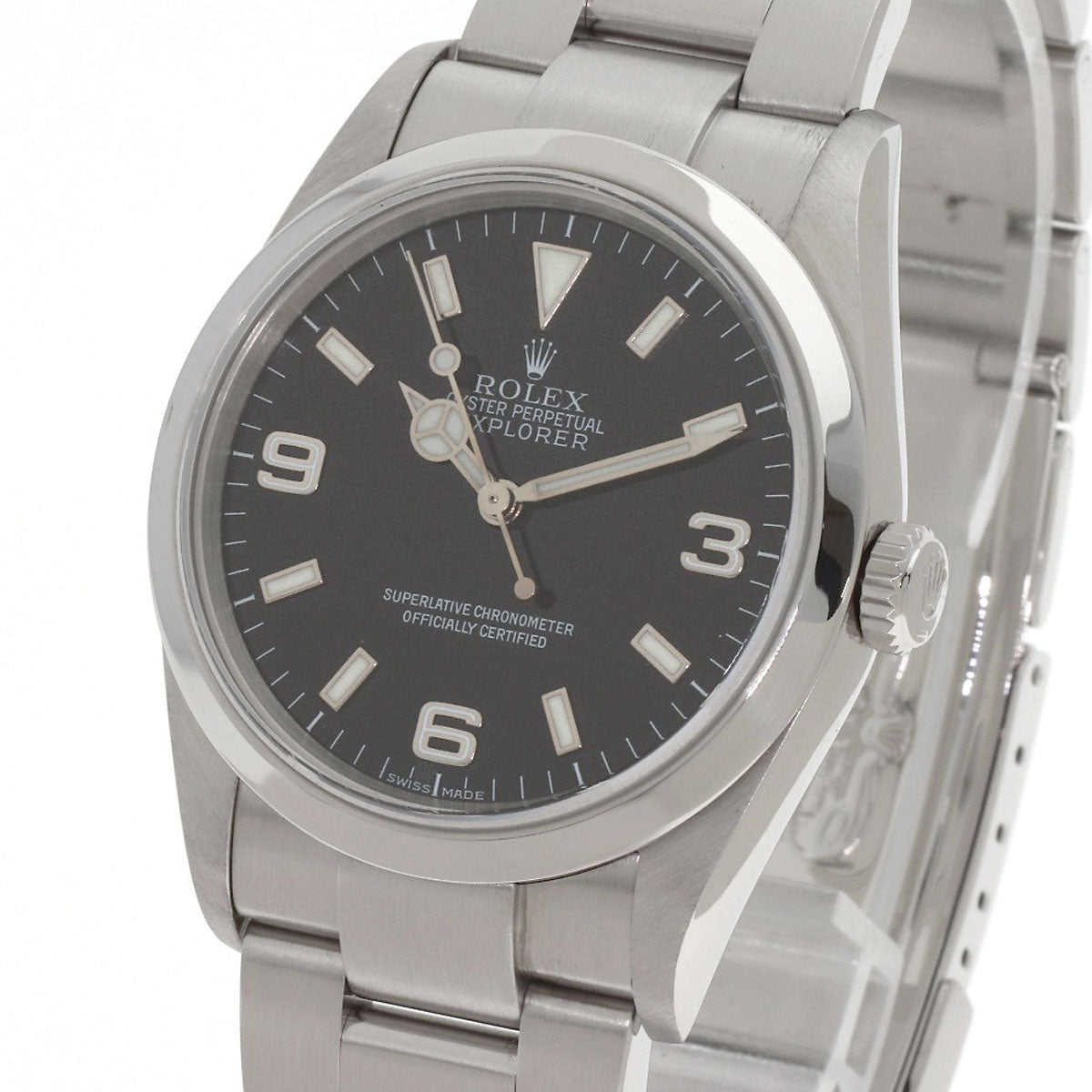 ROLEX Explorer 1 Watches 114270 Stainless Steel/Stainless Steel mens