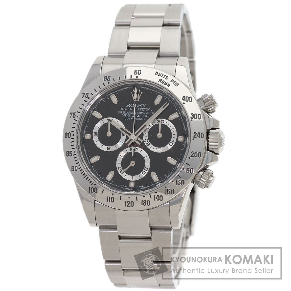 ROLEX Cosmograph Daytona Watches 116520 Stainless Steel/Stainless Steel mens