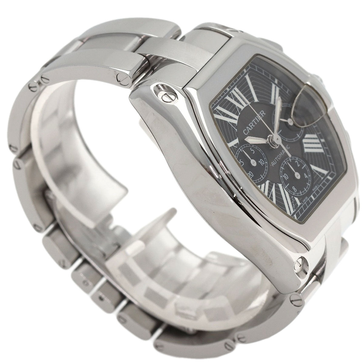 CARTIER Roadster XL Watches W62020X6 Stainless Steel/Stainless Steel mens