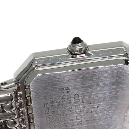 SEIKO CREDOR Signo BezelDiamond Watches GSTE889 1E70-0C0 Stainless Steel/Stainless Steel Ladies