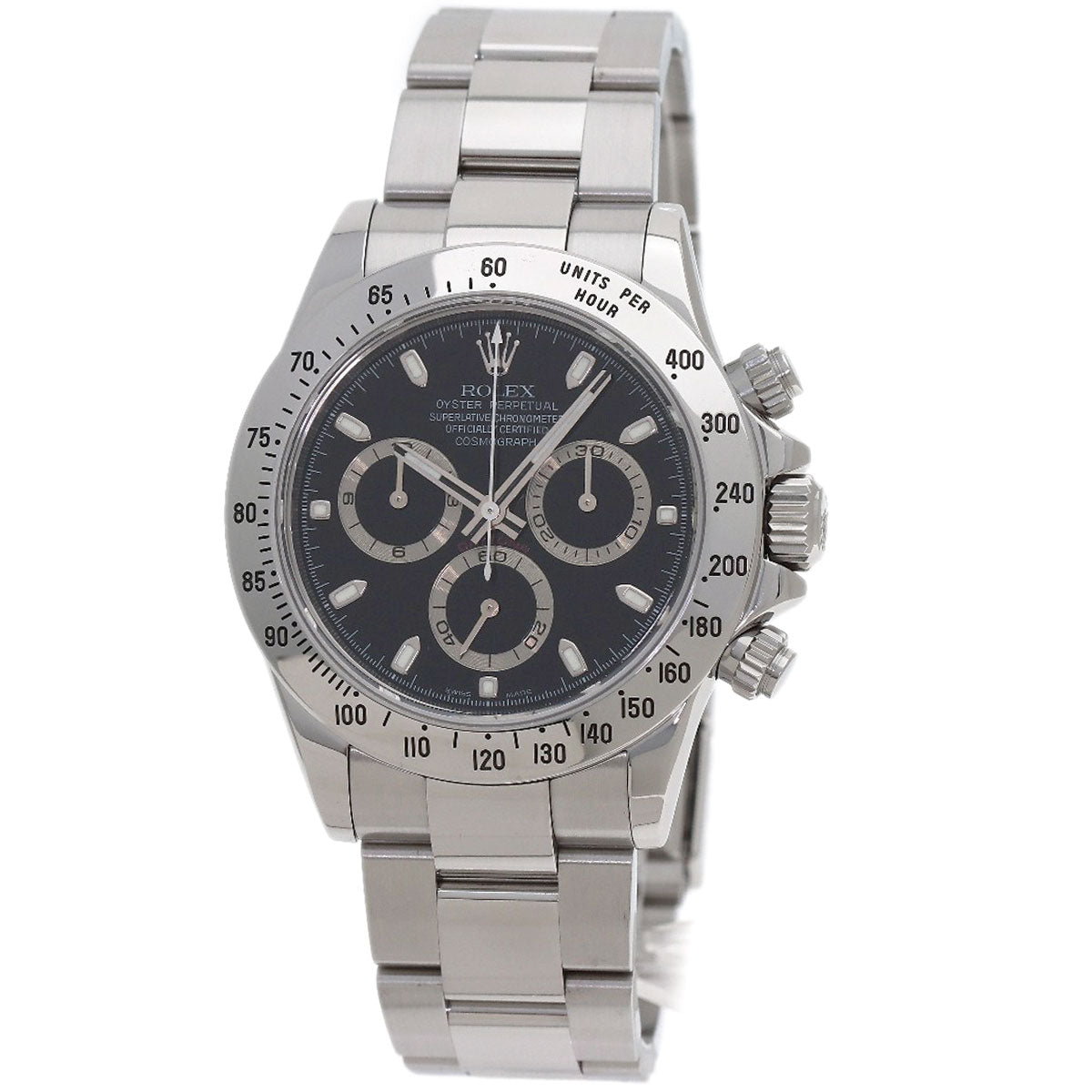 ROLEX Cosmograph Daytona Watches 116520 Stainless Steel/Stainless Steel mens