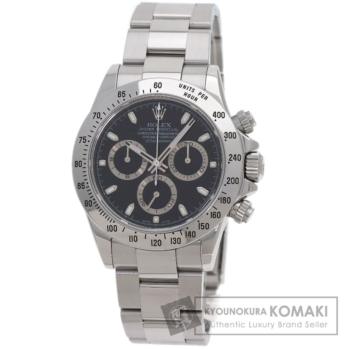 ROLEX Cosmograph Daytona Watches 116520 Stainless Steel/Stainless Steel mens