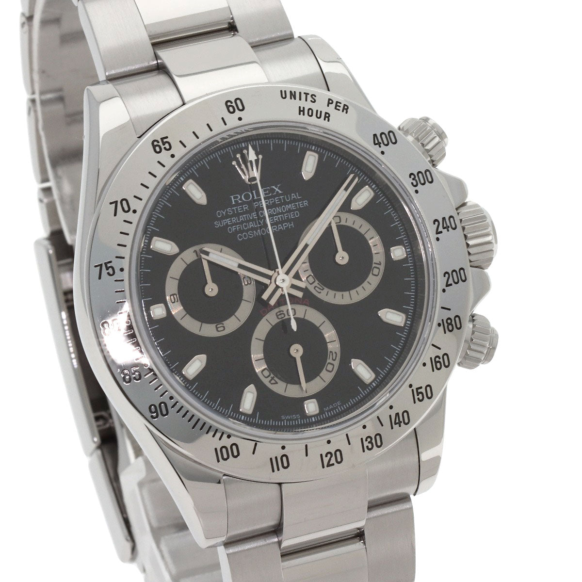 ROLEX Cosmograph Daytona Watches 116520 Stainless Steel/Stainless Steel mens