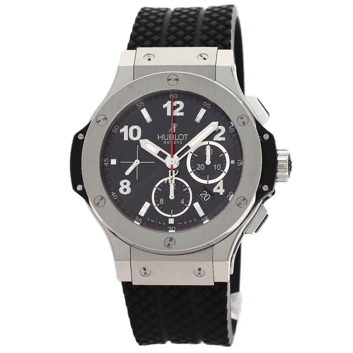 HUBLOT Big Bang 1.7" Watches 301.SX.130.RX Stainless Steel/Rubber mens